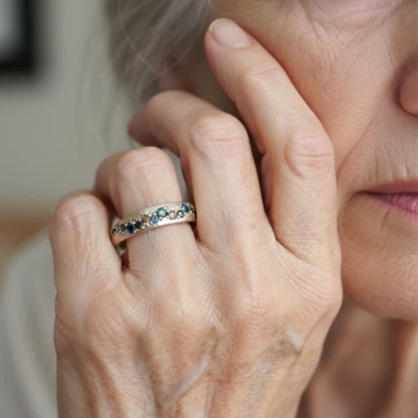 Złoty Pierścionek Vintage