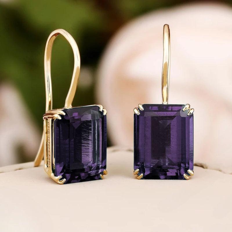 Kolczyki Mila z Szmaragdem