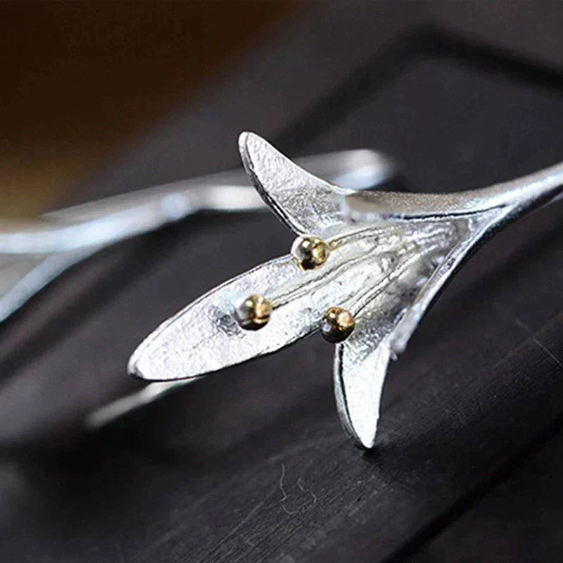 Kolczyki Kwiatowe ze Srebra