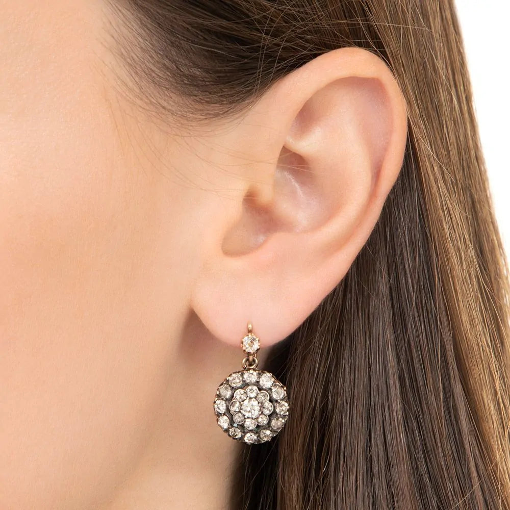 Vintage Kolczyki Złote