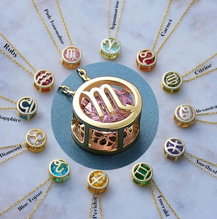 Podwójny Naszyjnik Zodiakalny