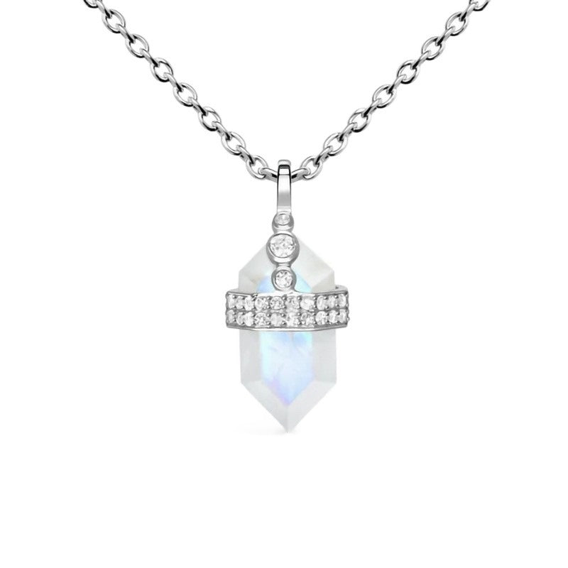 Naszyjnik Emma z Kamieniem Księżycowym