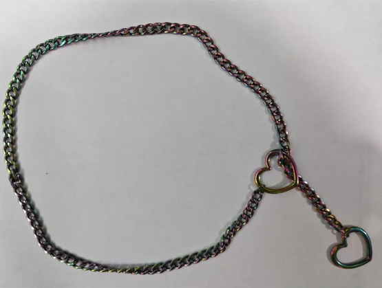 Naszyjnik Lara z Sercem ze Stali Nierdzewnej