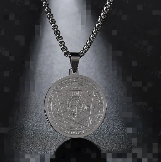 Naszyjnik z Wisiorkiem Tritone Anioł Sześć Gwiazd